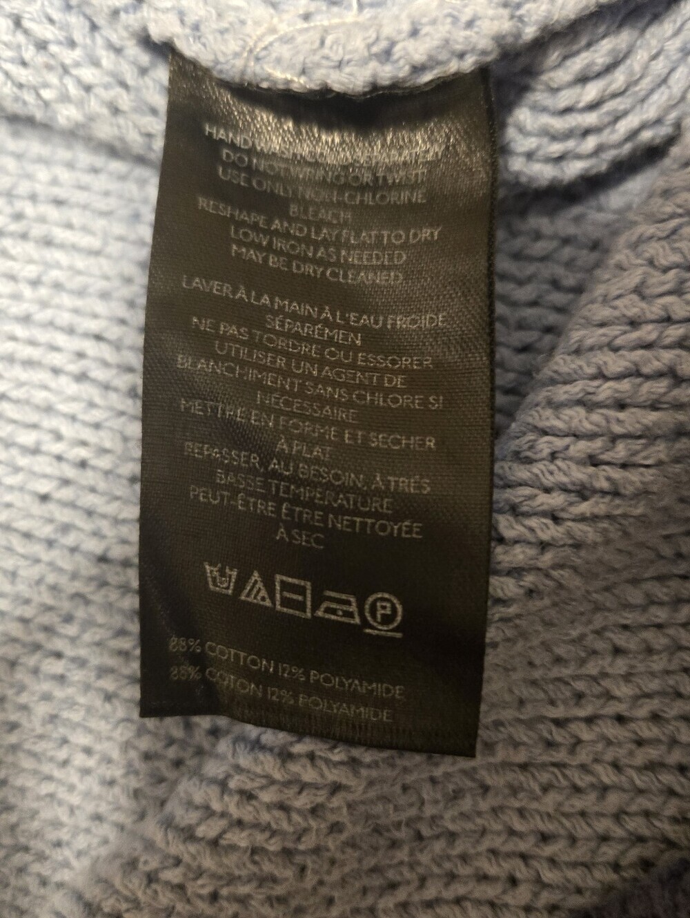 Urban Outfitters BDG Marlon Spliced Sweater Distressed Fringe Deadstock Small - Picture 4 of 8